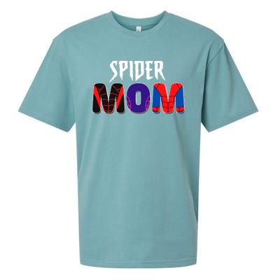 Funny Spider Mom For Birthday Matching Famil Sueded Cloud Jersey T-Shirt