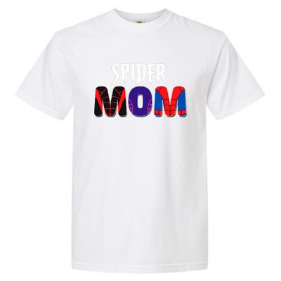 Funny Spider Mom For Birthday Matching Famil Garment-Dyed Heavyweight T-Shirt