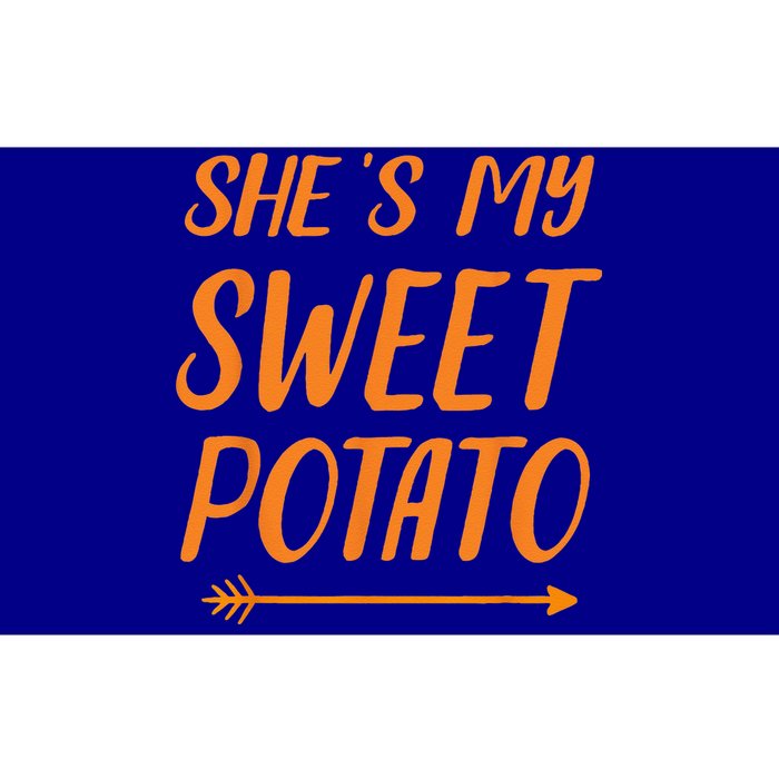 Funny Shes My Sweet Potato For Matching Couple Thanksgiving Bumper Sticker