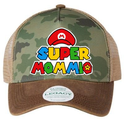 Funny Super Mommio Mother's Day Legacy Tie Dye Trucker Hat