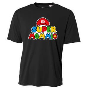 Funny Super Mommio Mother's Day Cooling Performance Crew T-Shirt