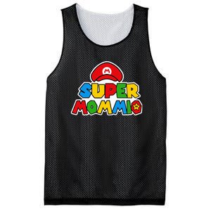 Funny Super Mommio Mother's Day Mesh Reversible Basketball Jersey Tank