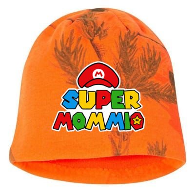 Funny Super Mommio Mother's Day Kati - Camo Knit Beanie