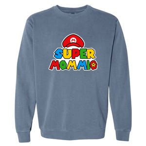 Funny Super Mommio Mother's Day Garment-Dyed Sweatshirt