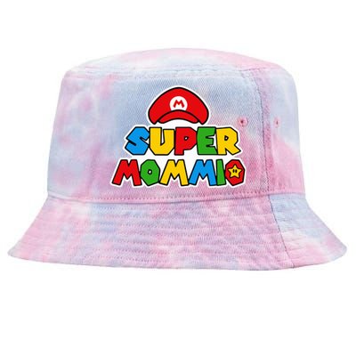 Funny Super Mommio Mother's Day Tie-Dyed Bucket Hat