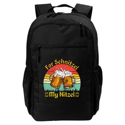 For Schnitzel My Nitzel Funny Oktoberfest Backpack