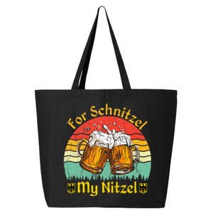 For Schnitzel My Nitzel Funny Oktoberfest 25L Jumbo Tote