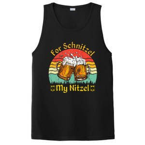 For Schnitzel My Nitzel Funny Oktoberfest PosiCharge Competitor Tank