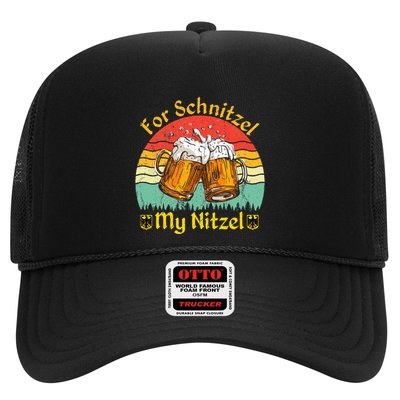 For Schnitzel My Nitzel Funny Oktoberfest Trucker Hat