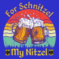 For Schnitzel My Nitzel Funny Oktoberfest Apron