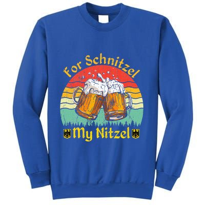 For Schnitzel My Nitzel Funny Oktoberfest Sweatshirt