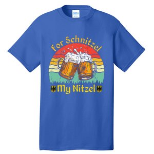 For Schnitzel My Nitzel Funny Oktoberfest Tall T-Shirt