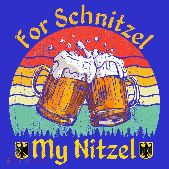 For Schnitzel My Nitzel Funny Oktoberfest Tall T-Shirt