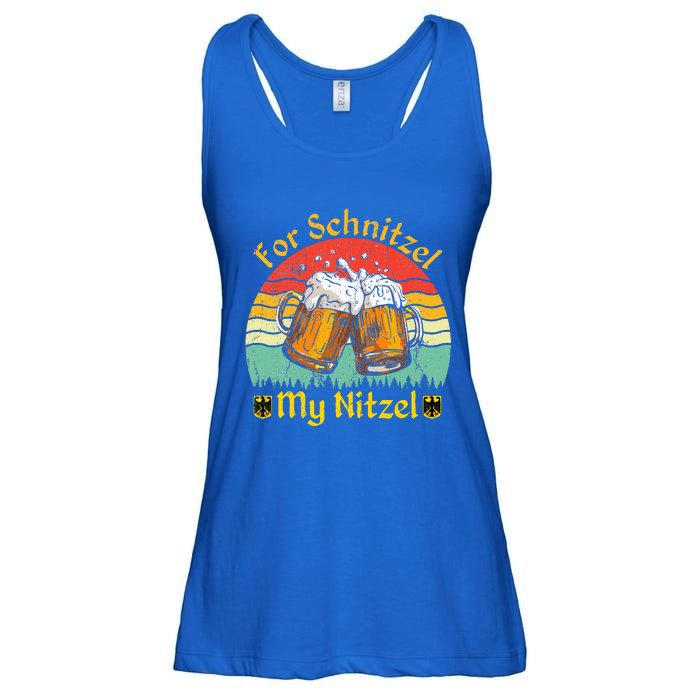 For Schnitzel My Nitzel Funny Oktoberfest Ladies Essential Flowy Tank