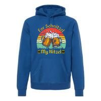 For Schnitzel My Nitzel Funny Oktoberfest Premium Hoodie