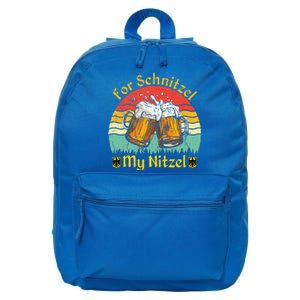 For Schnitzel My Nitzel Funny Oktoberfest 16 in Basic Backpack