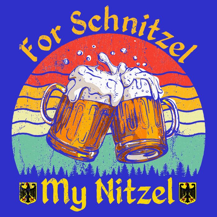 For Schnitzel My Nitzel Funny Oktoberfest 16 in Basic Backpack