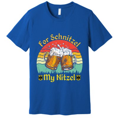 For Schnitzel My Nitzel Funny Oktoberfest Premium T-Shirt