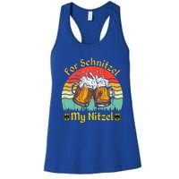 For Schnitzel My Nitzel Funny Oktoberfest Women's Racerback Tank