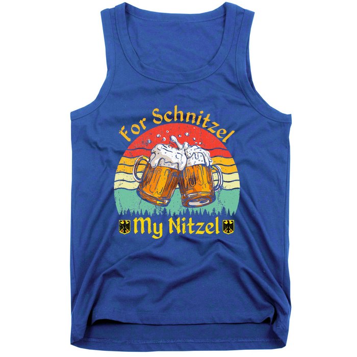 For Schnitzel My Nitzel Funny Oktoberfest Tank Top