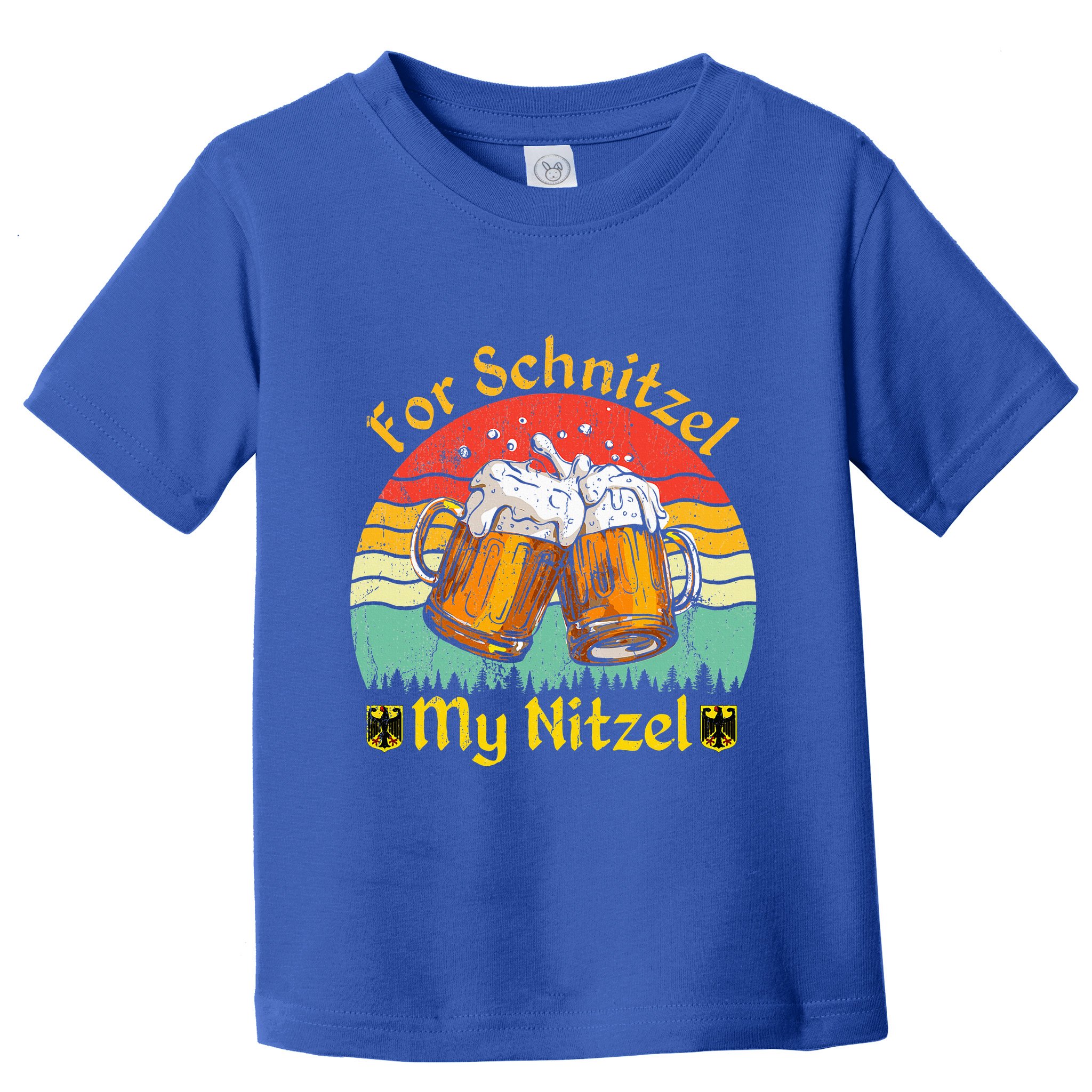 For Schnitzel My Nitzel Funny Oktoberfest Toddler T-Shirt