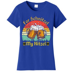 For Schnitzel My Nitzel Funny Oktoberfest Women's T-Shirt