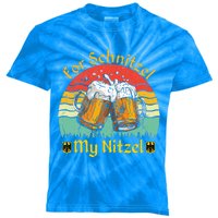 For Schnitzel My Nitzel Funny Oktoberfest Kids Tie-Dye T-Shirt