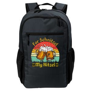 For Schnitzel My Nitzel Funny Oktoberfest Daily Commute Backpack