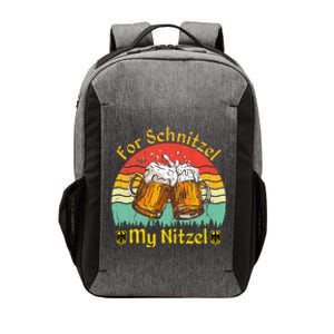 For Schnitzel My Nitzel Funny Oktoberfest Vector Backpack