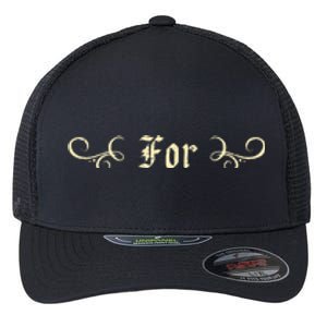 For Schnitzel My Nitzel Funny Oktoberfest Flexfit Unipanel Trucker Cap