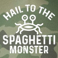 Flying Spaghetti Monster Fsm Hail To The Spaghetti Monster Legacy Tie Dye Trucker Hat