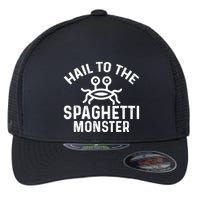 Flying Spaghetti Monster Fsm Hail To The Spaghetti Monster Flexfit Unipanel Trucker Cap