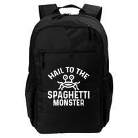 Flying Spaghetti Monster Fsm Hail To The Spaghetti Monster Backpack