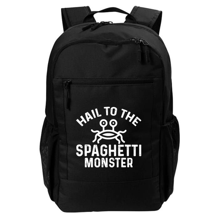 Flying Spaghetti Monster Fsm Hail To The Spaghetti Monster Backpack