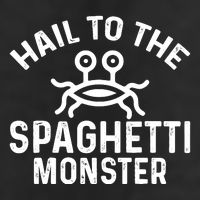 Flying Spaghetti Monster Fsm Hail To The Spaghetti Monster Adult Drive Performance Visor
