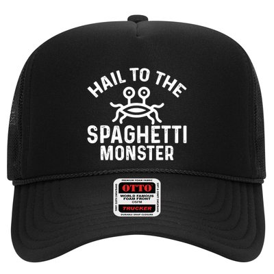 Flying Spaghetti Monster Fsm Hail To The Spaghetti Monster Trucker Hat