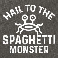Flying Spaghetti Monster Fsm Hail To The Spaghetti Monster Cotton Canvas Backpack