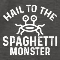 Flying Spaghetti Monster Fsm Hail To The Spaghetti Monster Vector Backpack