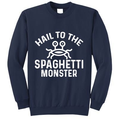 Flying Spaghetti Monster Fsm Hail To The Spaghetti Monster Sweatshirt