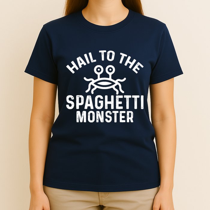 Flying Spaghetti Monster Fsm Hail To The Spaghetti Monster T-Shirt