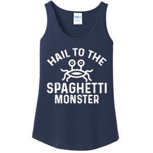 Flying Spaghetti Monster Fsm Hail To The Spaghetti Monster Ladies Essential Tank