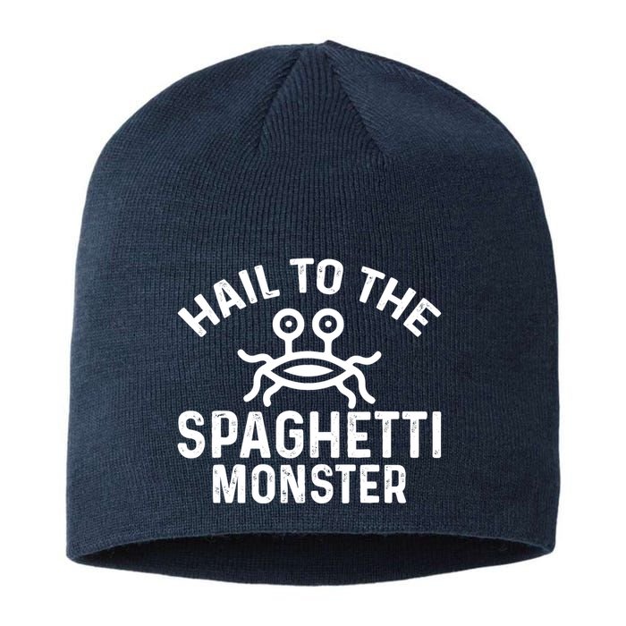 Flying Spaghetti Monster Fsm Hail To The Spaghetti Monster Sustainable Beanie