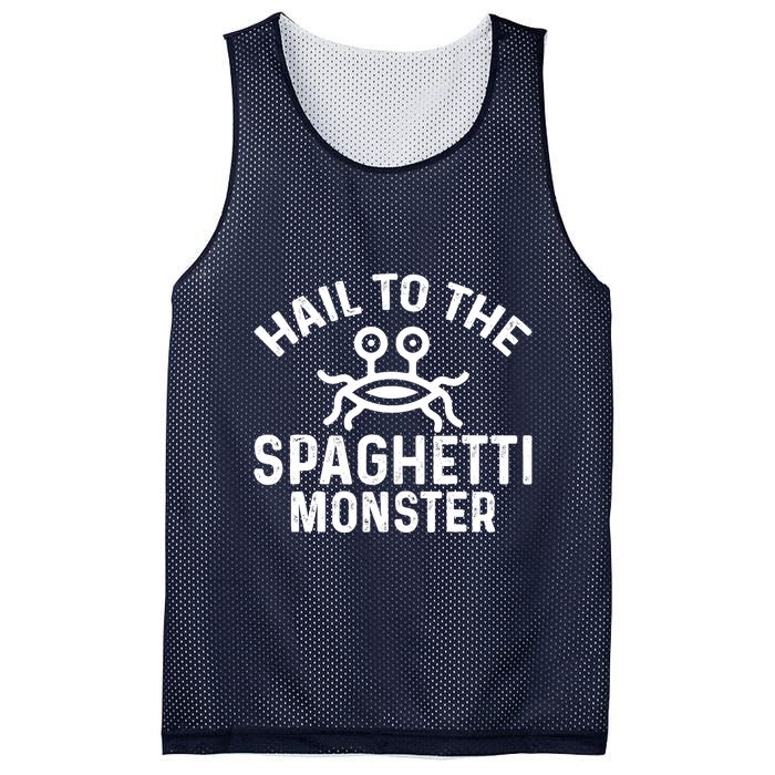 Flying Spaghetti Monster Fsm Hail To The Spaghetti Monster Mesh Reversible Basketball Jersey Tank