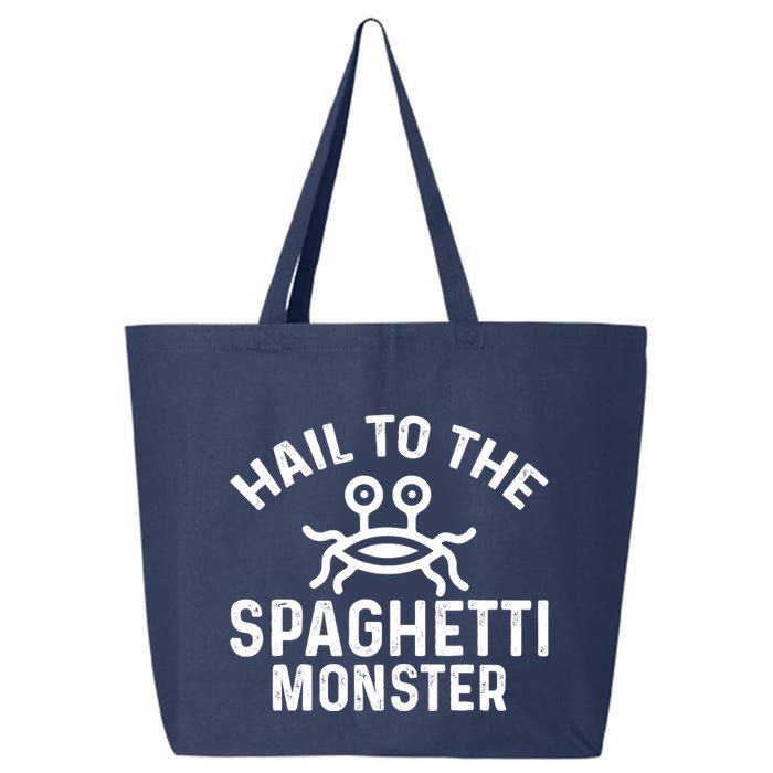 Flying Spaghetti Monster Fsm Hail To The Spaghetti Monster 25L Jumbo Tote