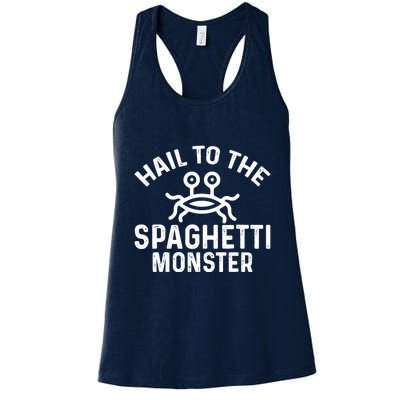 Flying Spaghetti Monster Fsm Hail To The Spaghetti Monster Womens Tank Top