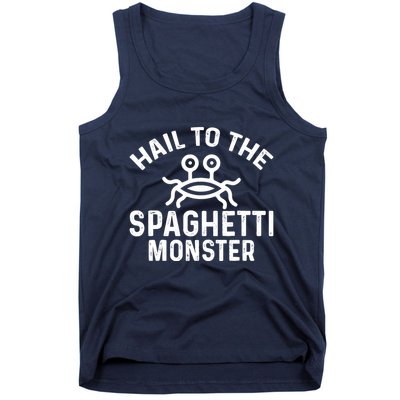 Flying Spaghetti Monster Fsm Hail To The Spaghetti Monster Tank Top