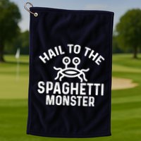 Flying Spaghetti Monster Fsm Hail To The Spaghetti Monster Golf Towel