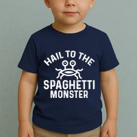 Flying Spaghetti Monster Fsm Hail To The Spaghetti Monster Toddler T-Shirt