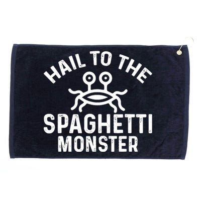 Flying Spaghetti Monster Fsm Hail To The Spaghetti Monster Grommeted Golf Towel