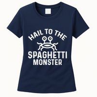 Flying Spaghetti Monster Fsm Hail To The Spaghetti Monster Womens T-Shirt